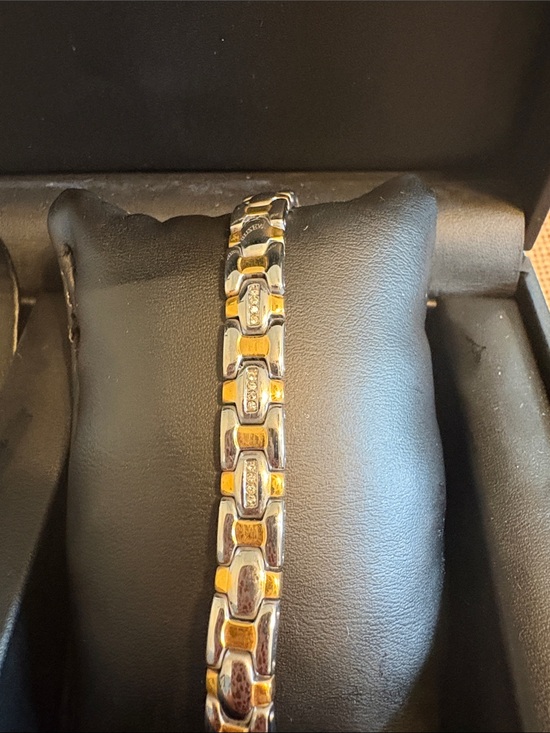 New in Box Citizen Two-Tone Gold and Silver Watch with Matching Bracelet Set main image 4